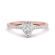 lab-grown-pear-shaped-diamond-french-pave-engagement-ring-in-rose-gold-FD9918PER-NL-RG